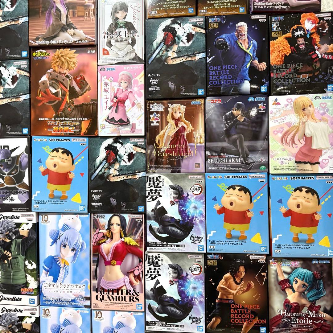 最新 美少女 ジャンプ系 プライズ フィギュア 33個 まとめ売り 水着 鬼滅