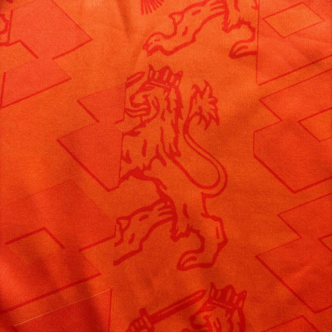 希少・イタリア製】オランダ代表 ユニフォーム 90s lotto 透かし柄 L