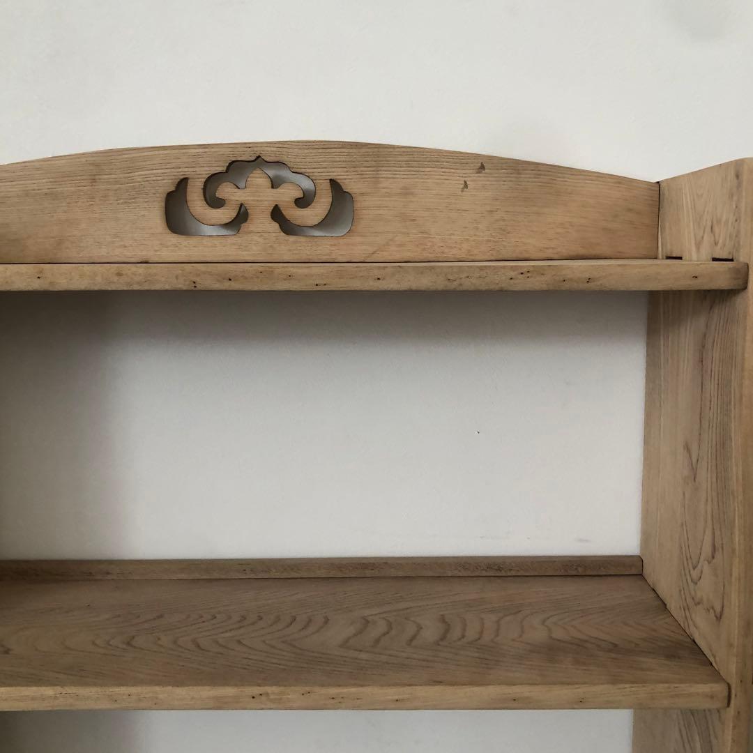 レトロ アンティーク 古道具 古家具 剥離家具 ストリップド 本棚 食器