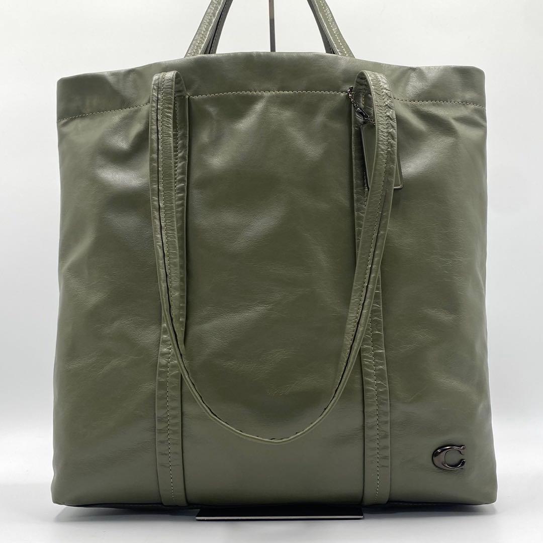 cube_box✨極美品 コーチ ホール トート 2way ペーパーウェイトレザ