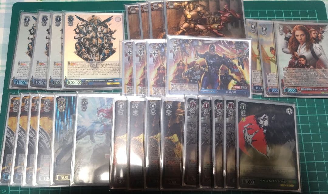 値下げ交渉可能 光物多め ヴァイスシュヴァルツ MARVEL 扉門デッキ