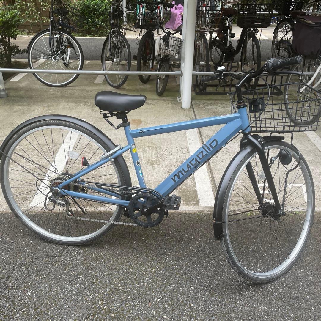 自転車 ムジェロD ブルーグレー 27型 - メルカリ