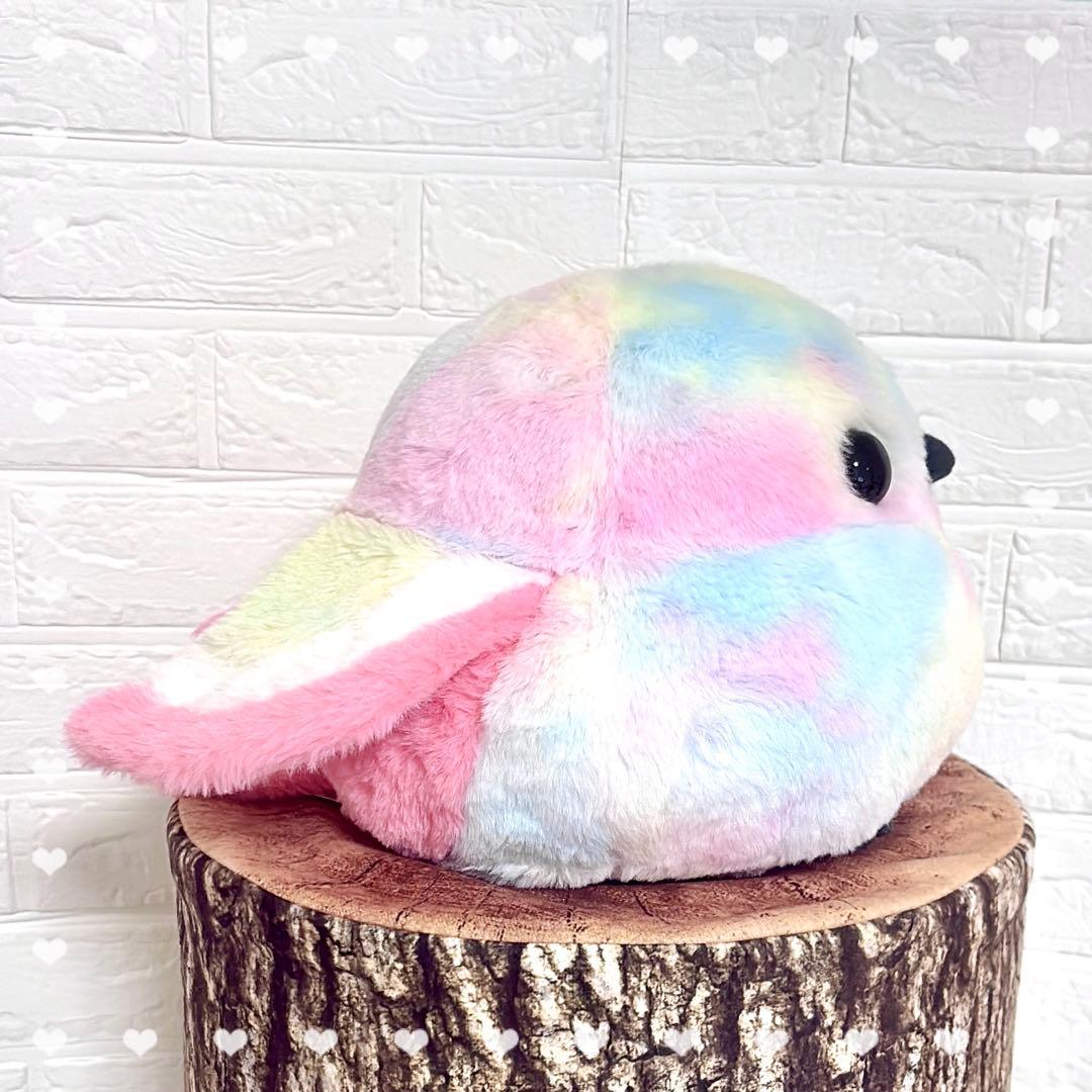 ☆超希少★ ふくふくシマエナガ 冬支度 ユメちゃん JB ぬいぐるみ カラフル