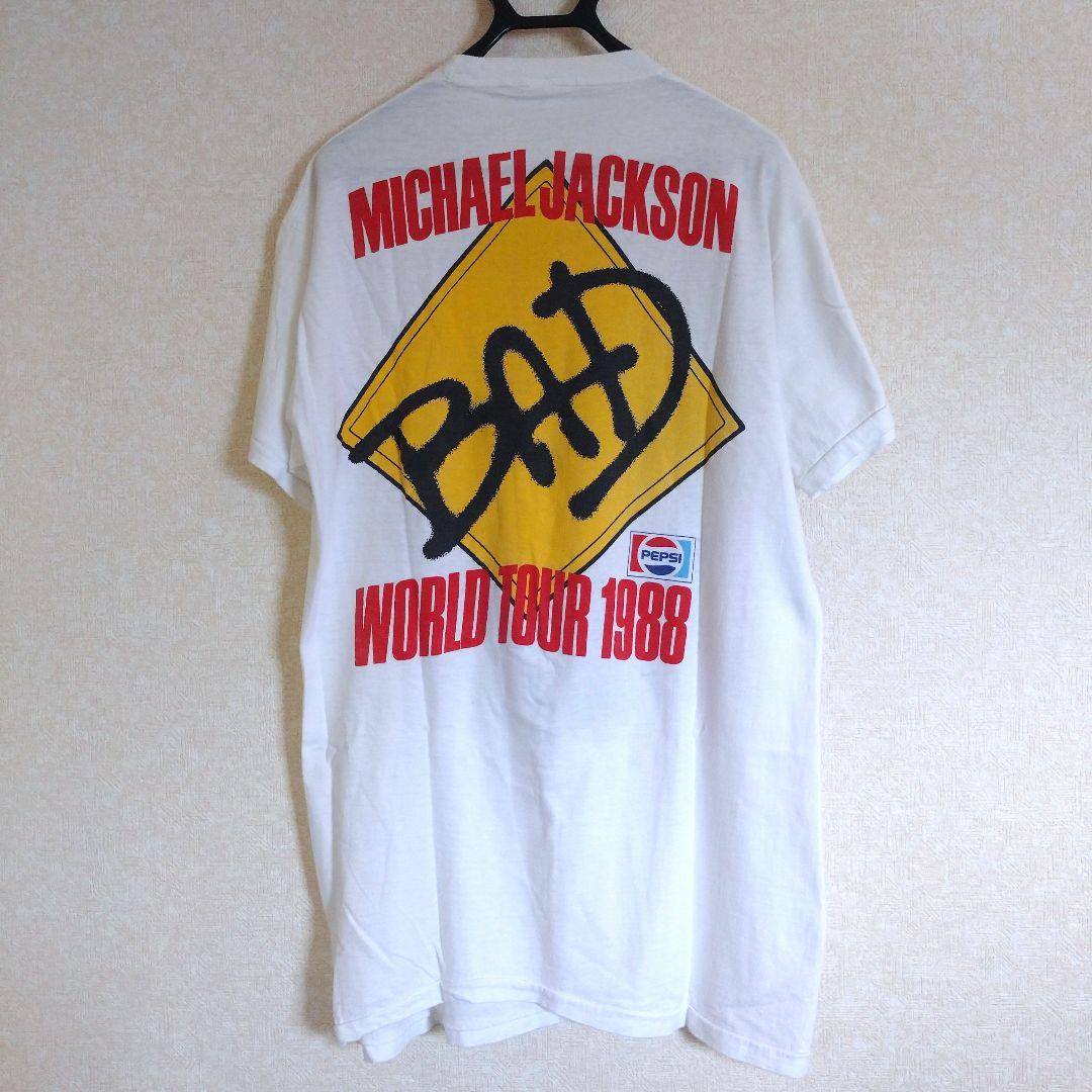 マイケルジャクソン ヴィンテージ Tシャツ 1998 ツアー BAD
