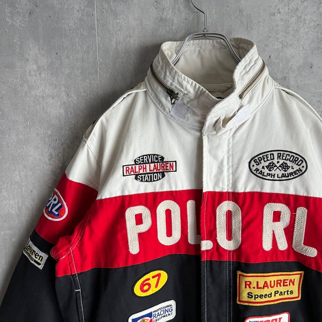 Polo Ralph Lauren ポロラルフローレン レーシングジャケット - メルカリ