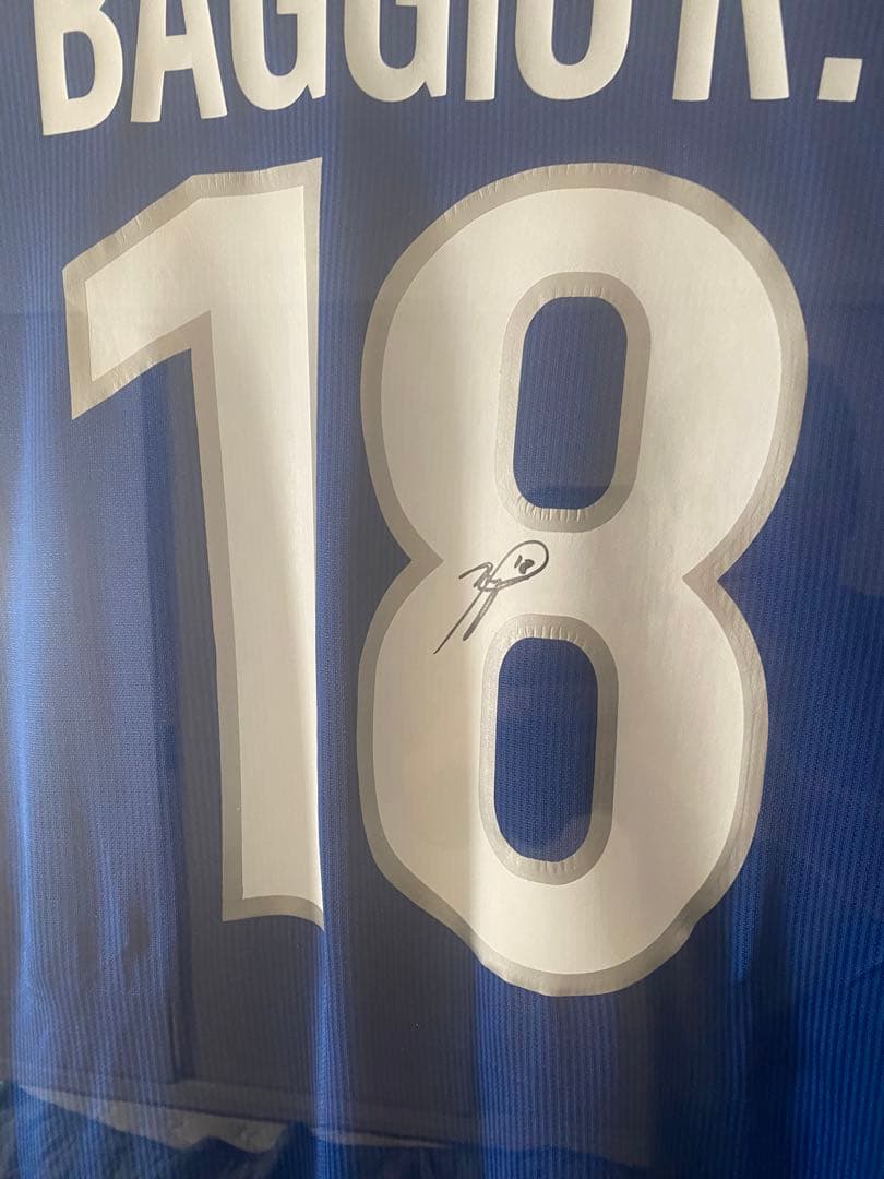 イタリアの至宝！二度と手に入らないかも！？】ロベルト・バッジオ直筆