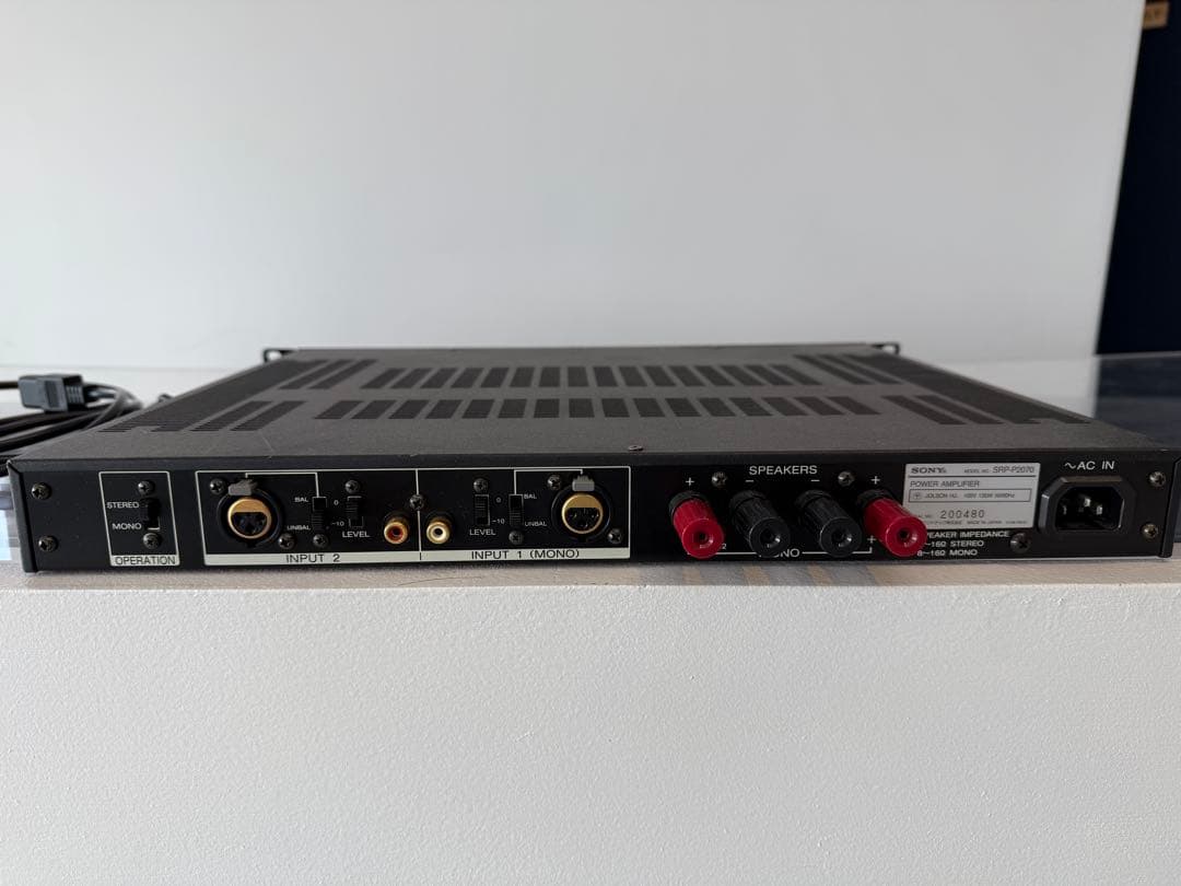 SONY / SRP-P2070ソニーパワーアンプ - メルカリ