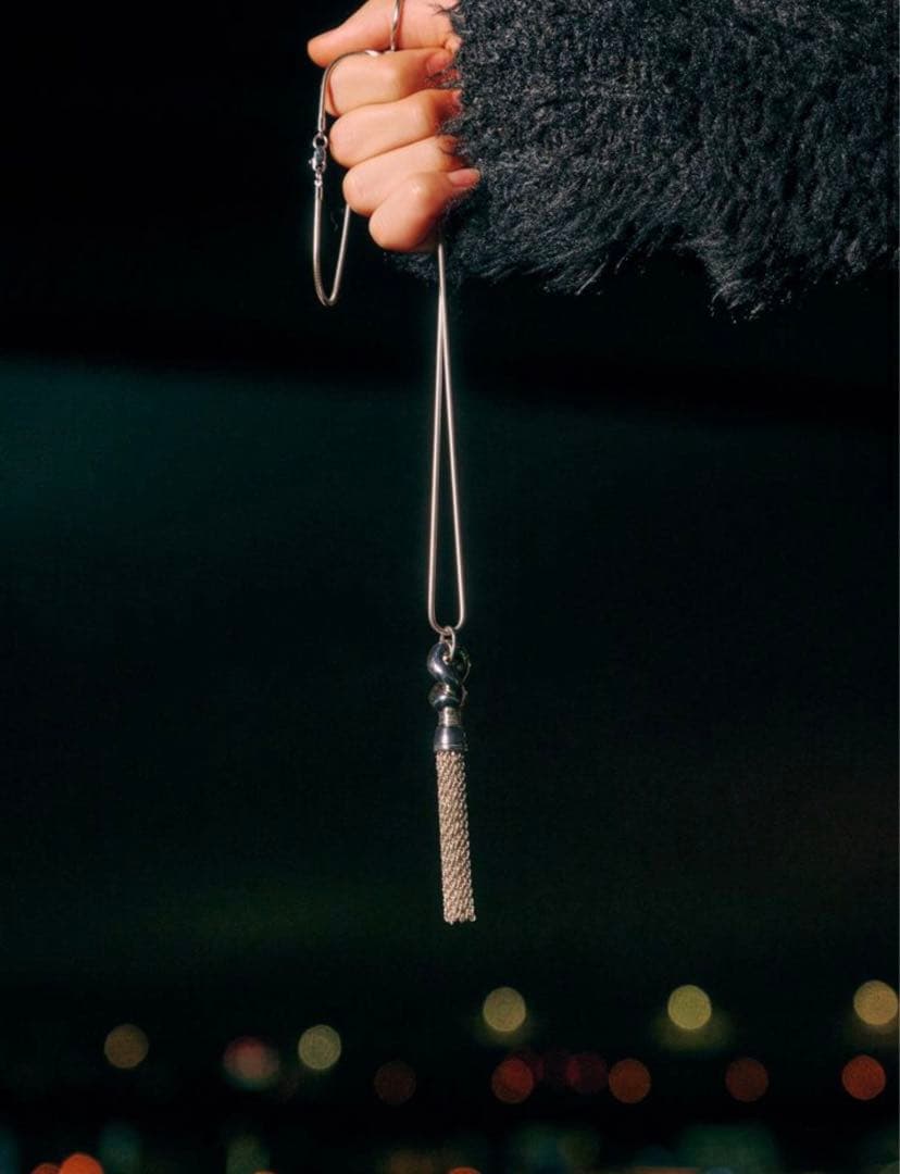 Llife】CASCADE PENDANT NECKLACE Empire Diamond Cascade Pendant