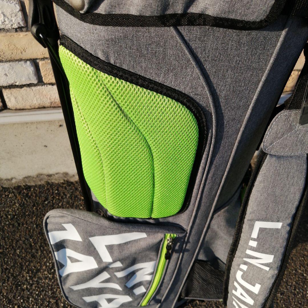 美品 L.N.JAYA スタンドバッグ 軽量モデル 9.0型 2.7㎏ グレー