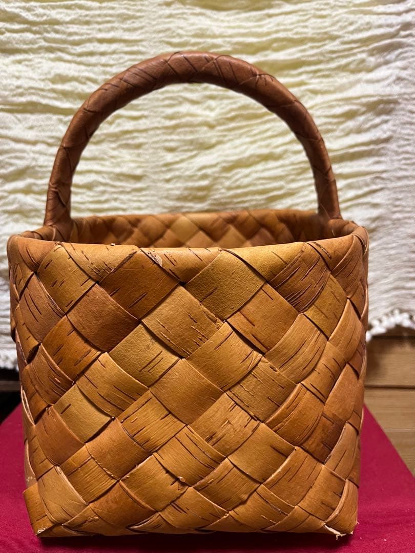 Galina ガリーナ 白樺かご 特大サイズ オーバル フィンランド バスケット