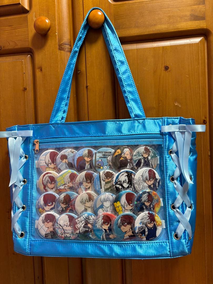 ヒロアカ 轟焦凍 缶バッジ 痛バッグ - メルカリ