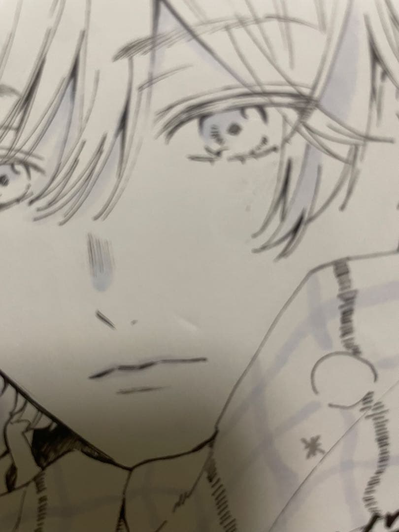 ハルメイ　雨宮うり　直筆イラスト色紙