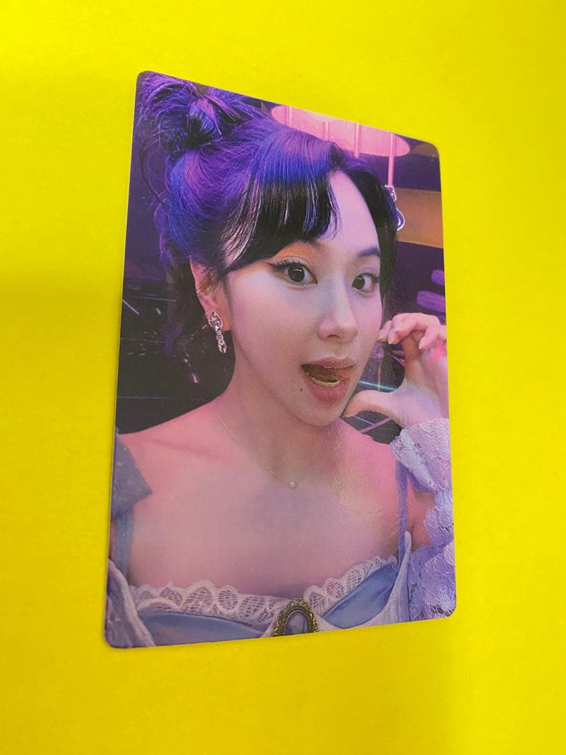 TWICE TTT チェヨン サノク コンバン トレカ 公開放送