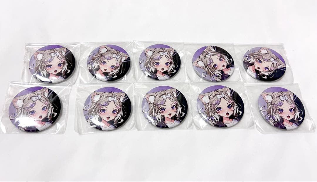 ネオポルテ 夜絆ニウ 缶バッジ