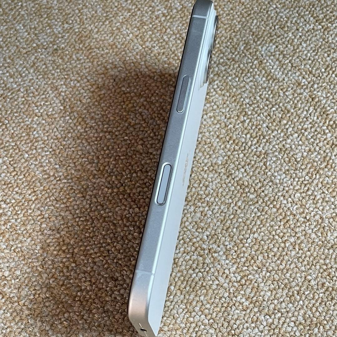 売り切り iPhone16 128G ホワイト 美品 美品 iPhone16 ホワイト128GB