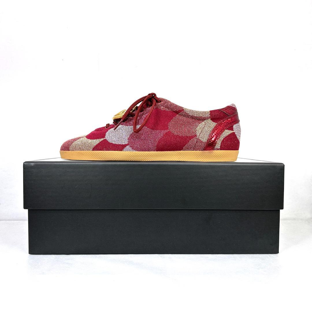 靴 Gucci Marmont Sneaker \"Red\" 437485