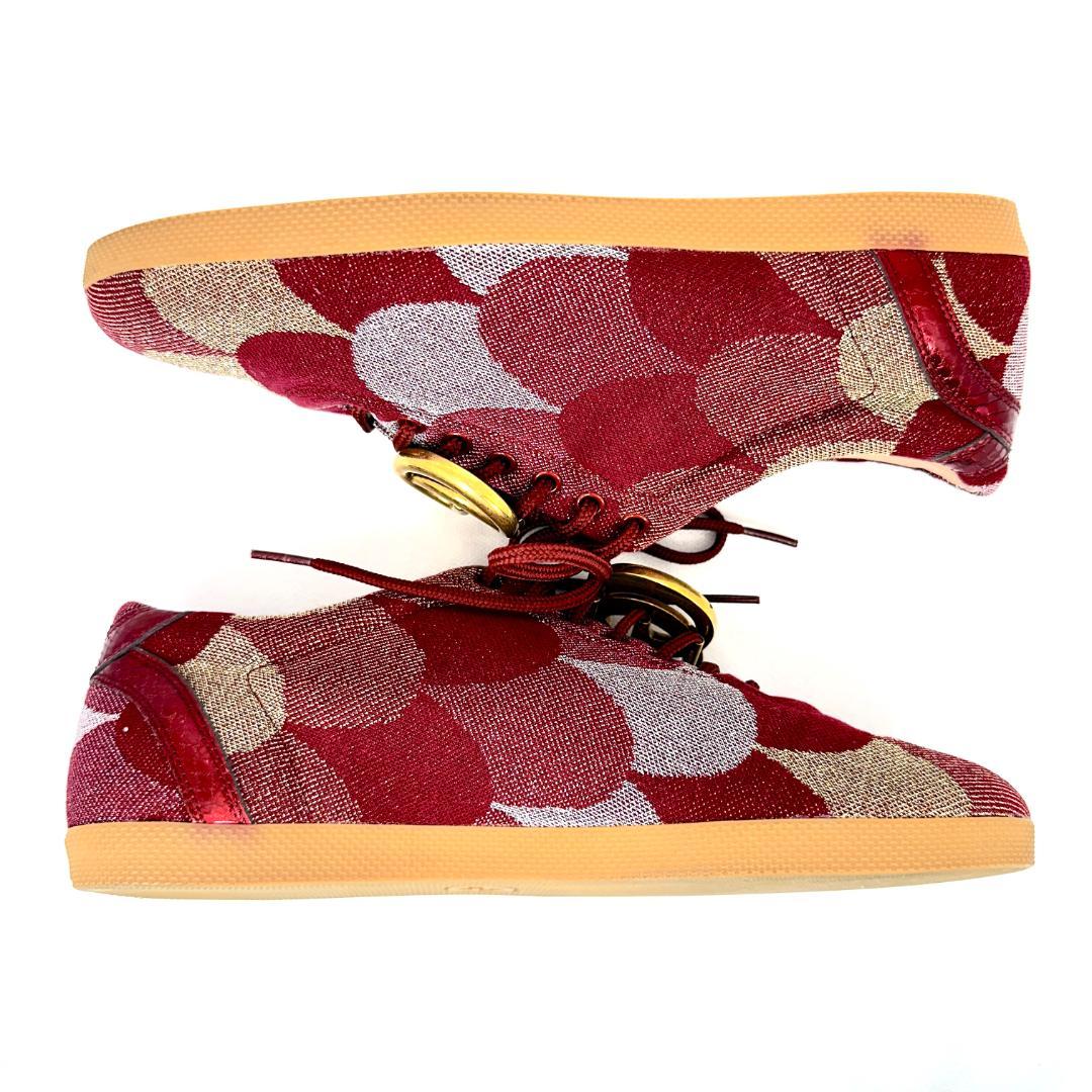 靴 Gucci Marmont Sneaker \"Red\" 437485