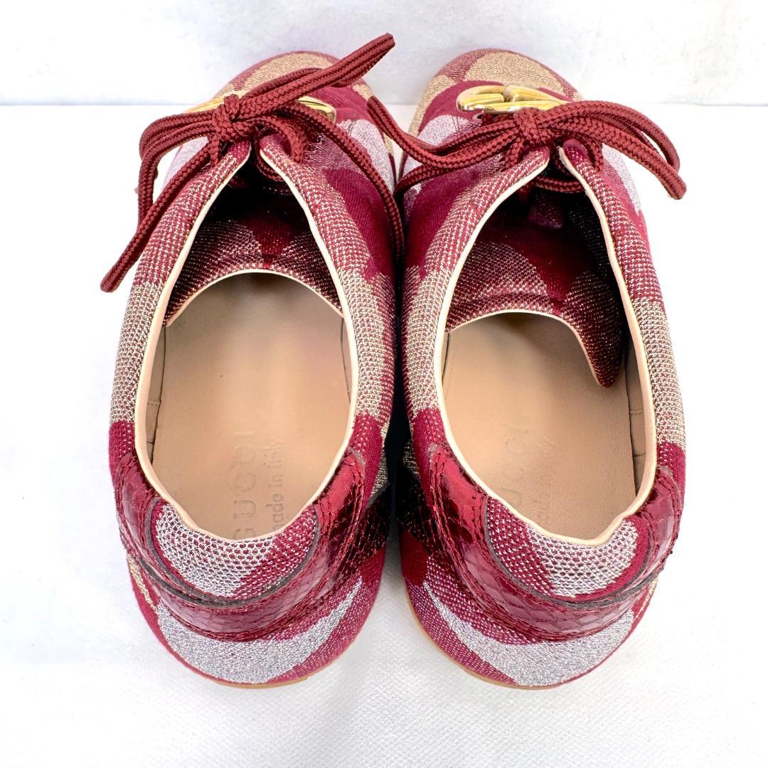 靴 Gucci Marmont Sneaker \"Red\" 437485