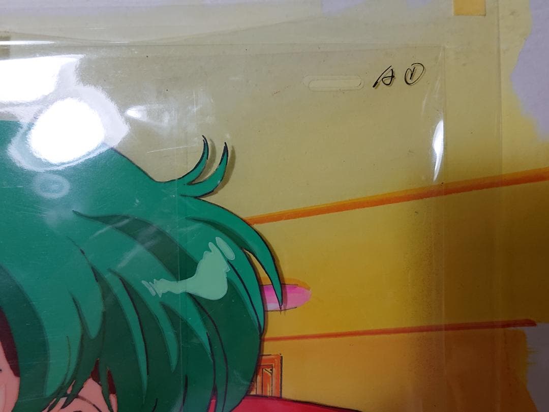 ドリームハンター麗夢 セル画 アニメ 2枚組 直筆背景