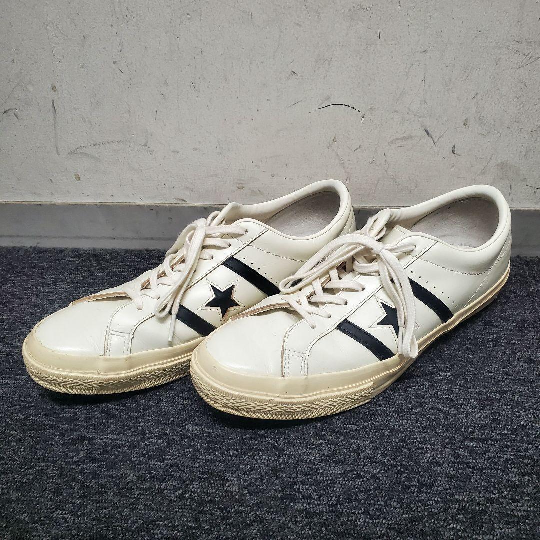 29cm コンバース ジャックスター ホワイトレザー 茶心 29cm コンバース ジャックスター ホワイトレザー 茶心 - メルカリ
