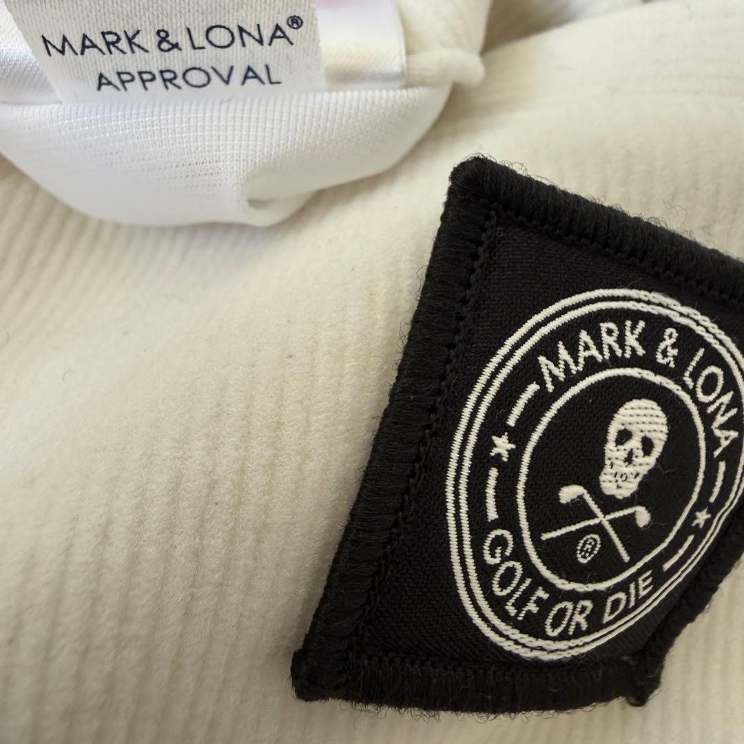 現行モデル 裏起毛 マークアンドロナ パンツ XL〜XXL相当 白 50 暖パン