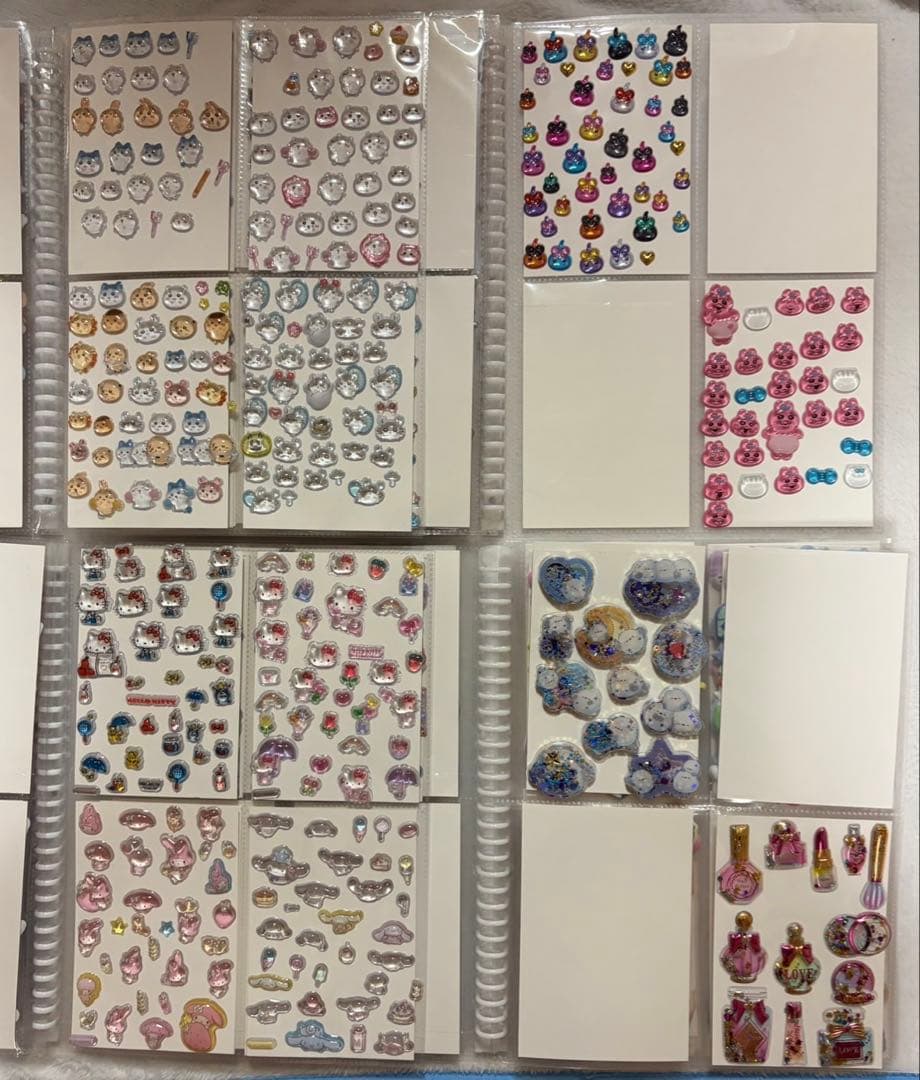 シール帳　完成品　Ａ4サイズ　ボンボンドロップシール　シール