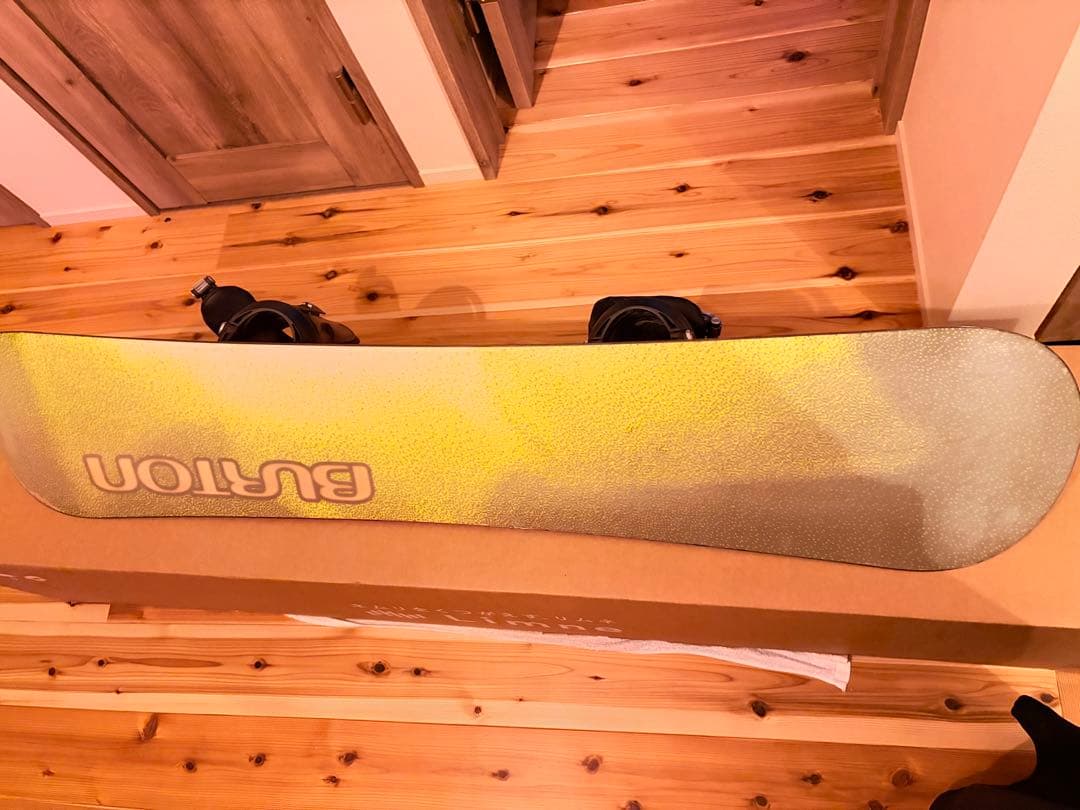 希少ウッド調】BURTON charger 143cm / P1.MD セット - メルカリ