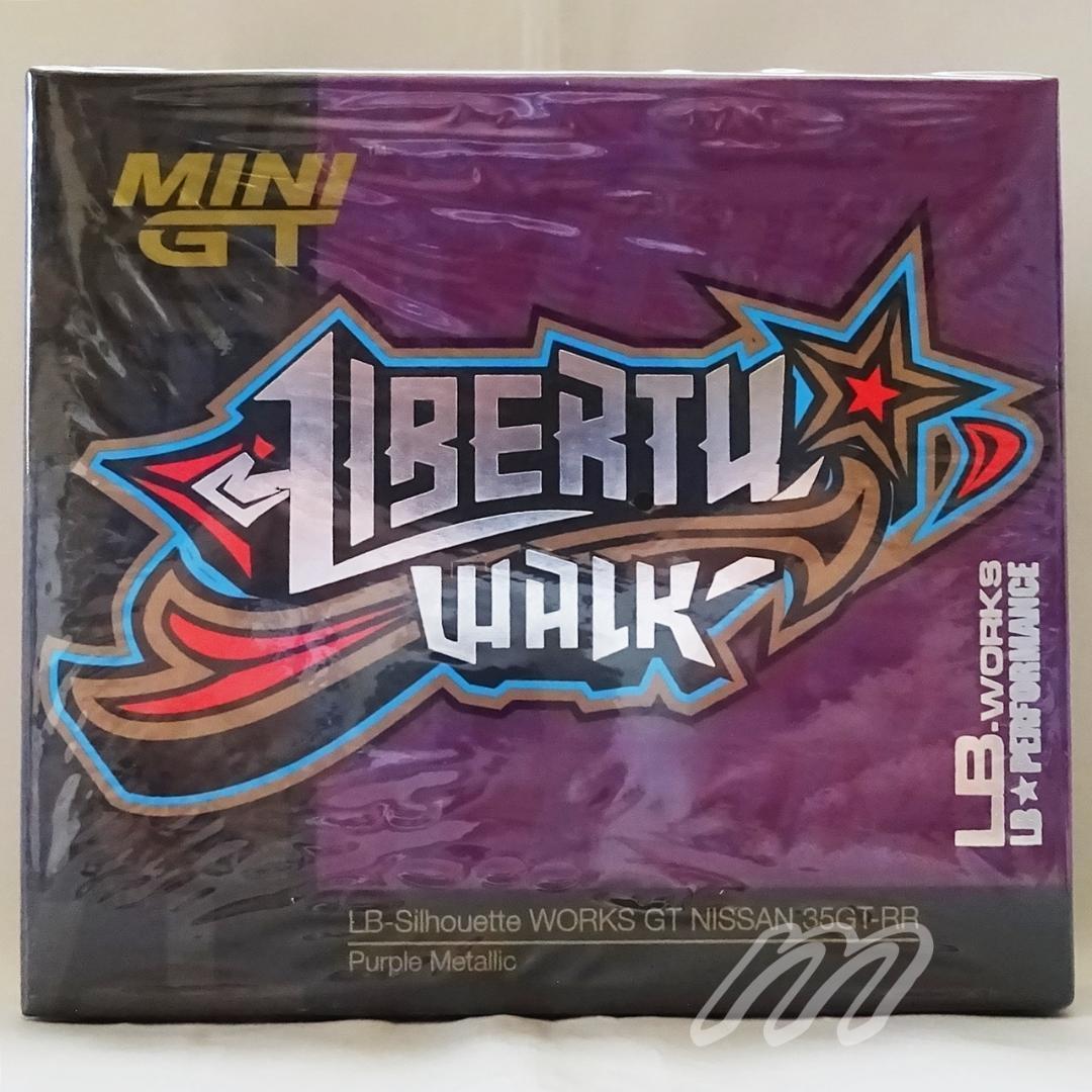 ⭐️MINIGT Purple llic & Kuma Graffiti