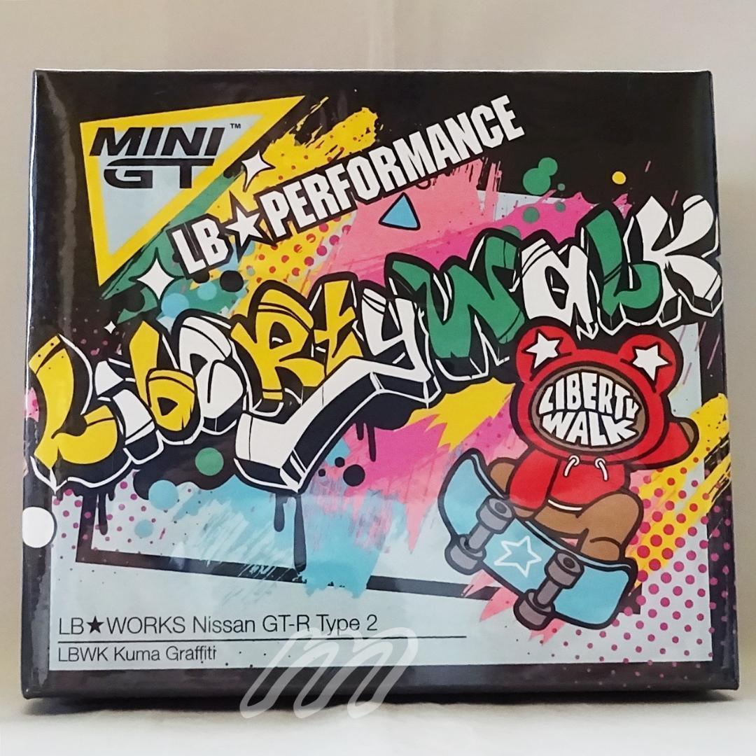 ⭐️MINIGT Purple llic & Kuma Graffiti