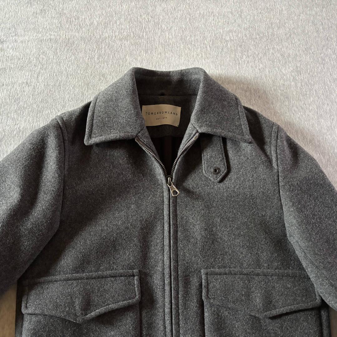 TOMORROWLAND ムートン襟 カシミヤ混フライトジャケット - メルカリ