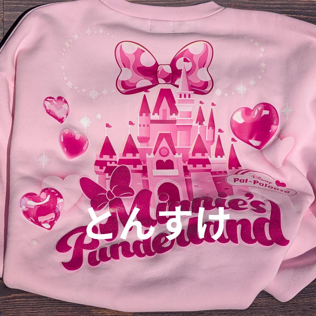 ディズニー　新品 トレーナー　パルパルーザ　ミニー　ファンダーランド　TDR ミニーのファンダーランド トレーナー ディズニーパルパル－ザ 2026