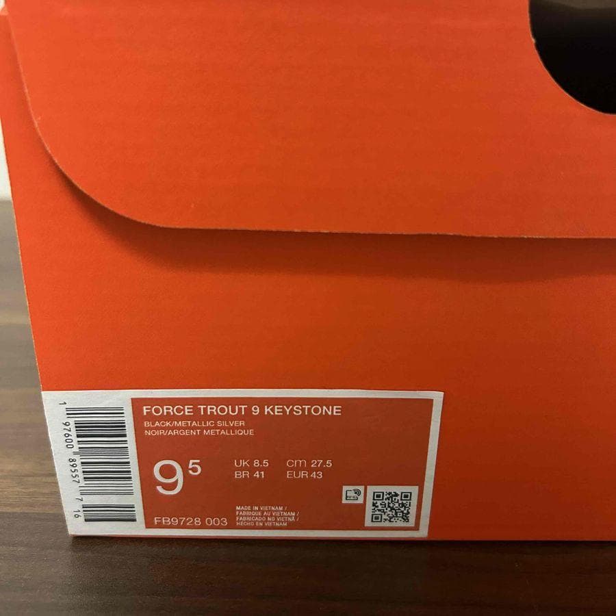 Nike Force Trout 9 Keystone 27.5cm スパイク