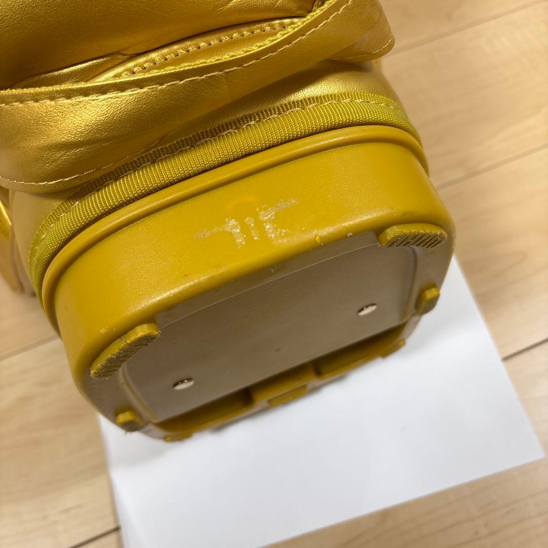 希少）パーリーゲイツ キャディバッグ ゴールド - メルカリ