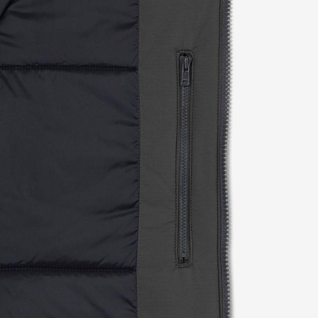 ENNOYとスタイリスト私物 PADDED NYLON HOODIE グレー - メルカリ