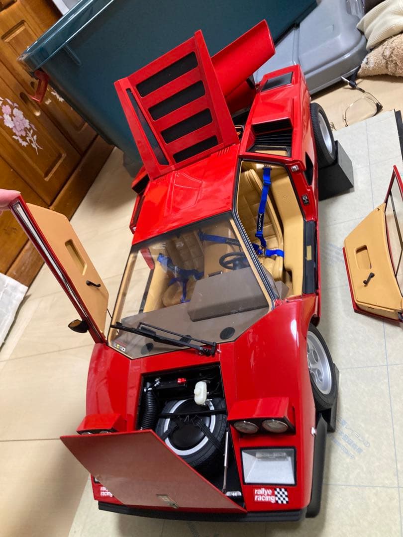 デアゴスティーニランボルギーニ・カウンタック 1/10スケール ジャンク