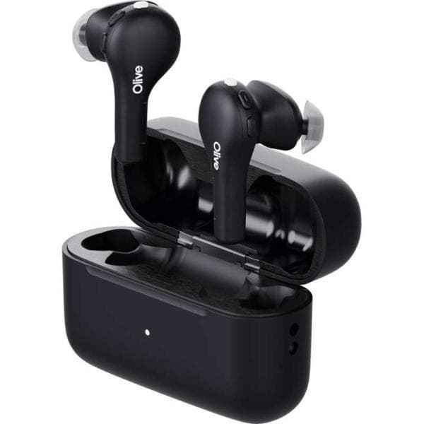 集音器 Olive Air 　ブラック 　両耳セット ６０歳代からの聞こえケア 集音器 オリーブエアー（Olive Air） ブラック OU0P030305 オリーブ