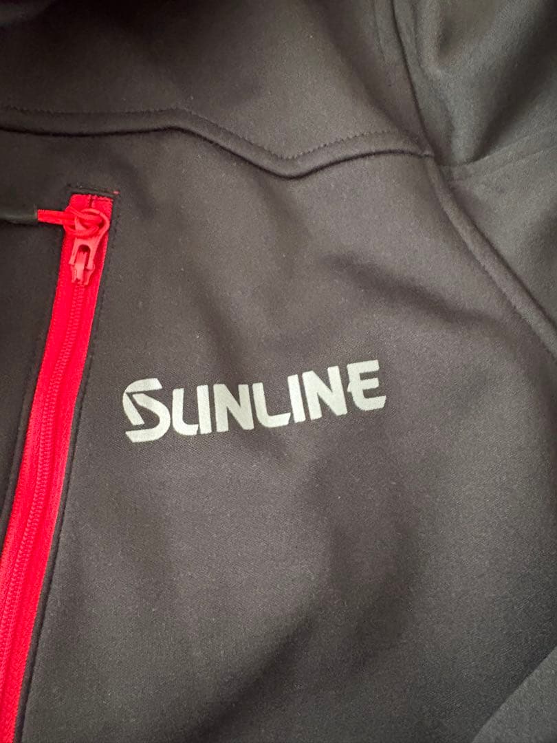 SUNLINE フード付きパーカー ブラック/レッド - ウェアファッション 通販