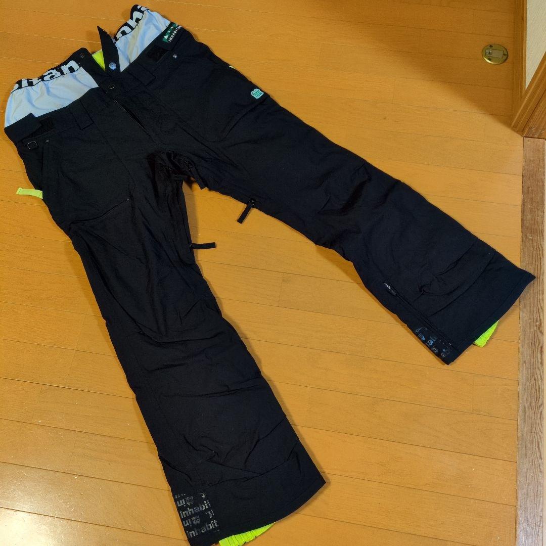 スノーボード用パンツ ブラック ニーマ メンズ スノーボード パンツ ユニセックススノーボードパンツ