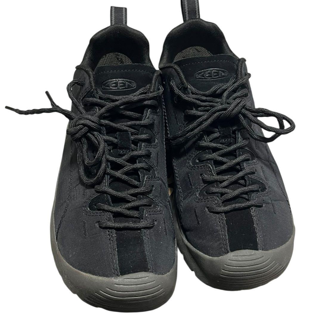 chi!様綺麗　キーン　ジャスパー ナイロン 防水　スニーカー　24.5cm 黒