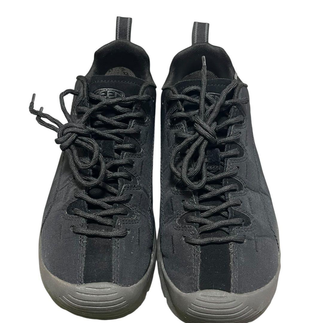chi!様綺麗　キーン　ジャスパー ナイロン 防水　スニーカー　24.5cm 黒