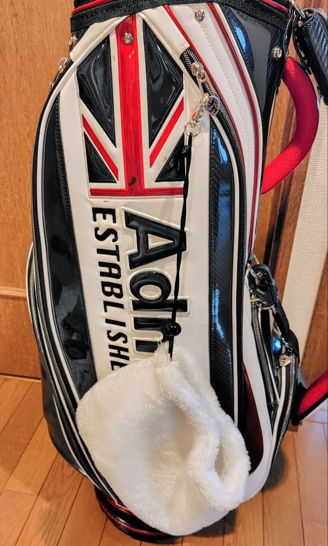 Admiral アドミラル キャディーバック 9型⭐️美品 Admiral Golf（アドミラルゴルフ） キャディバッグ メンズ 9.0型 5分割