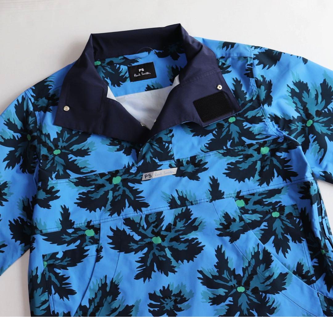 《ポールスミス 》新品 ビッグポケット パルミラの木柄 プルオーバーブルゾン L