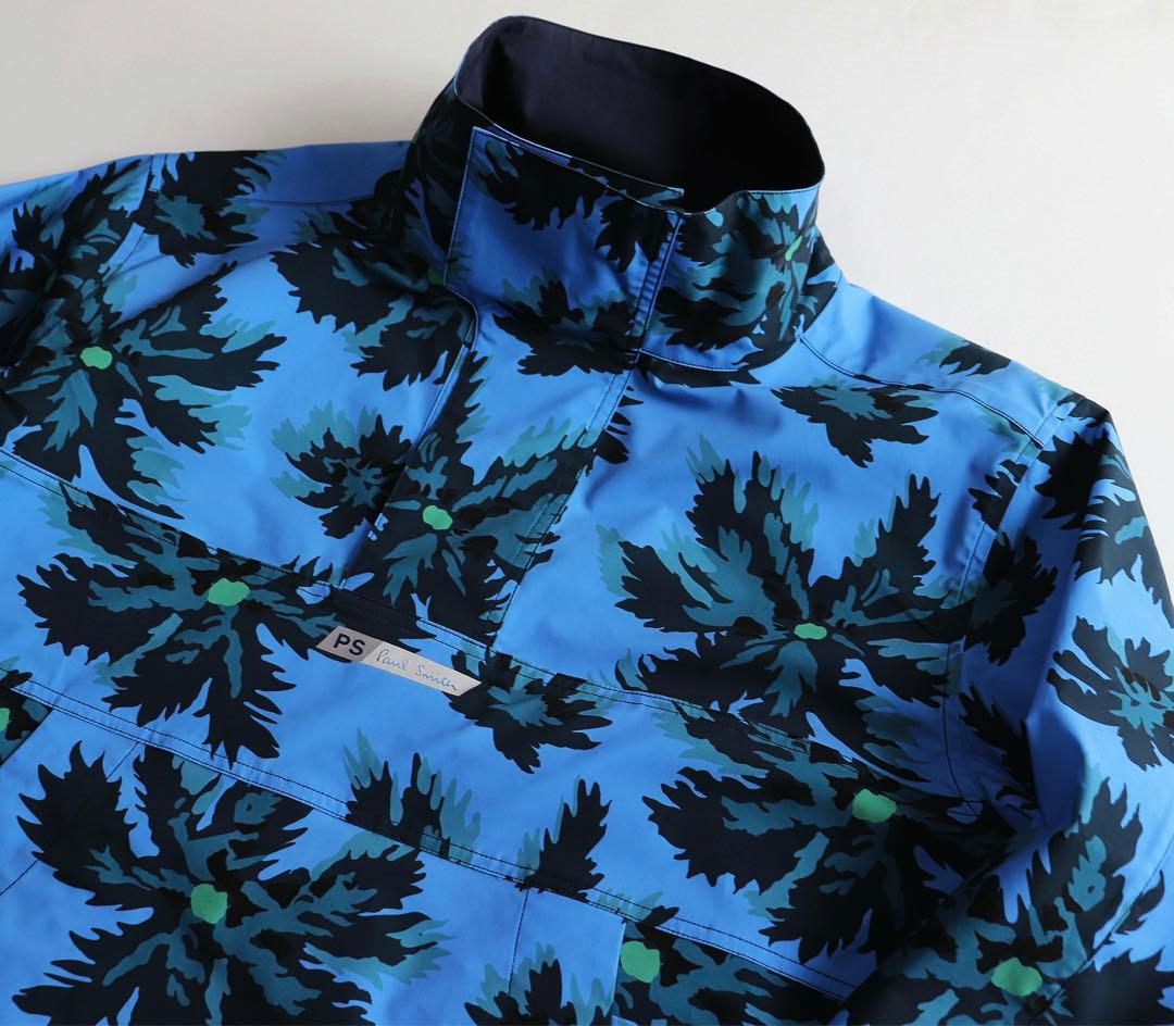 《ポールスミス 》新品 ビッグポケット パルミラの木柄 プルオーバーブルゾン L