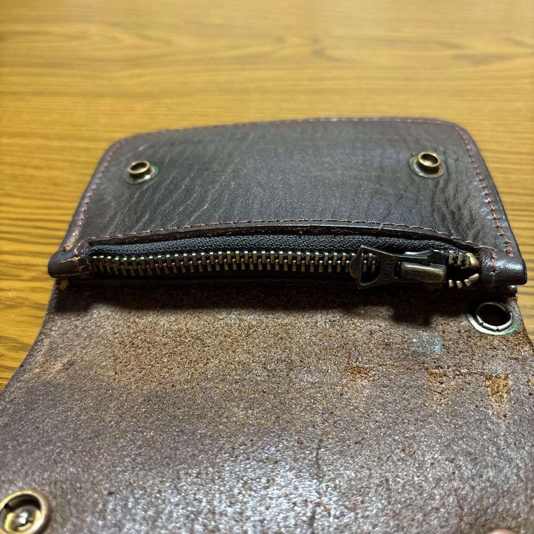 OLD CROW SPEED SHOP レザーウォレット GLAD HAND - メルカリ