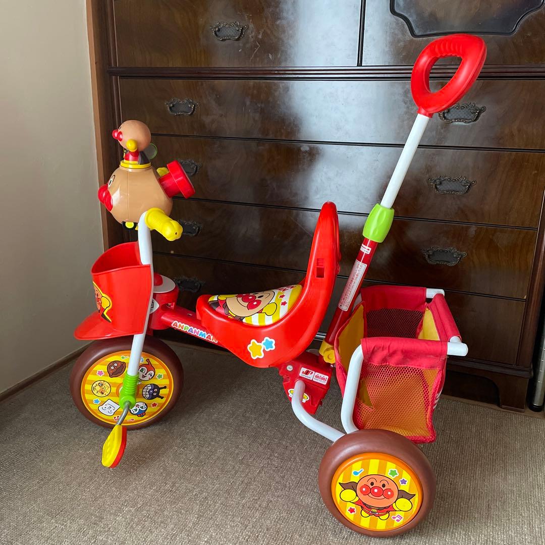 おでかけ三輪車 わくわくアンパンマンごうピースII - メルカリ