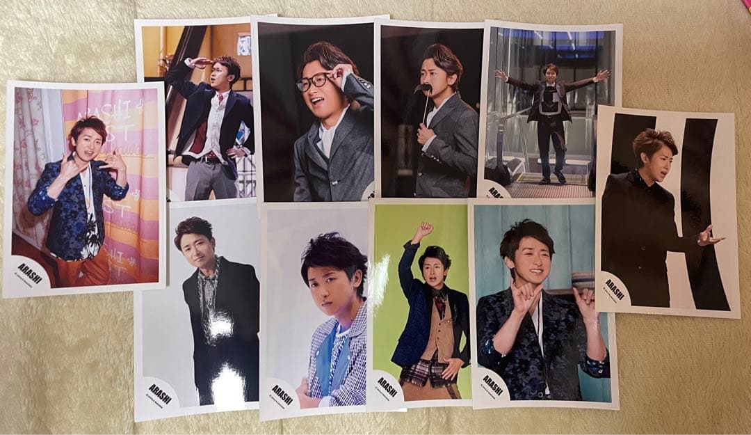 嵐 大野智 公式写真 まとめ売り 10枚 - メルカリ