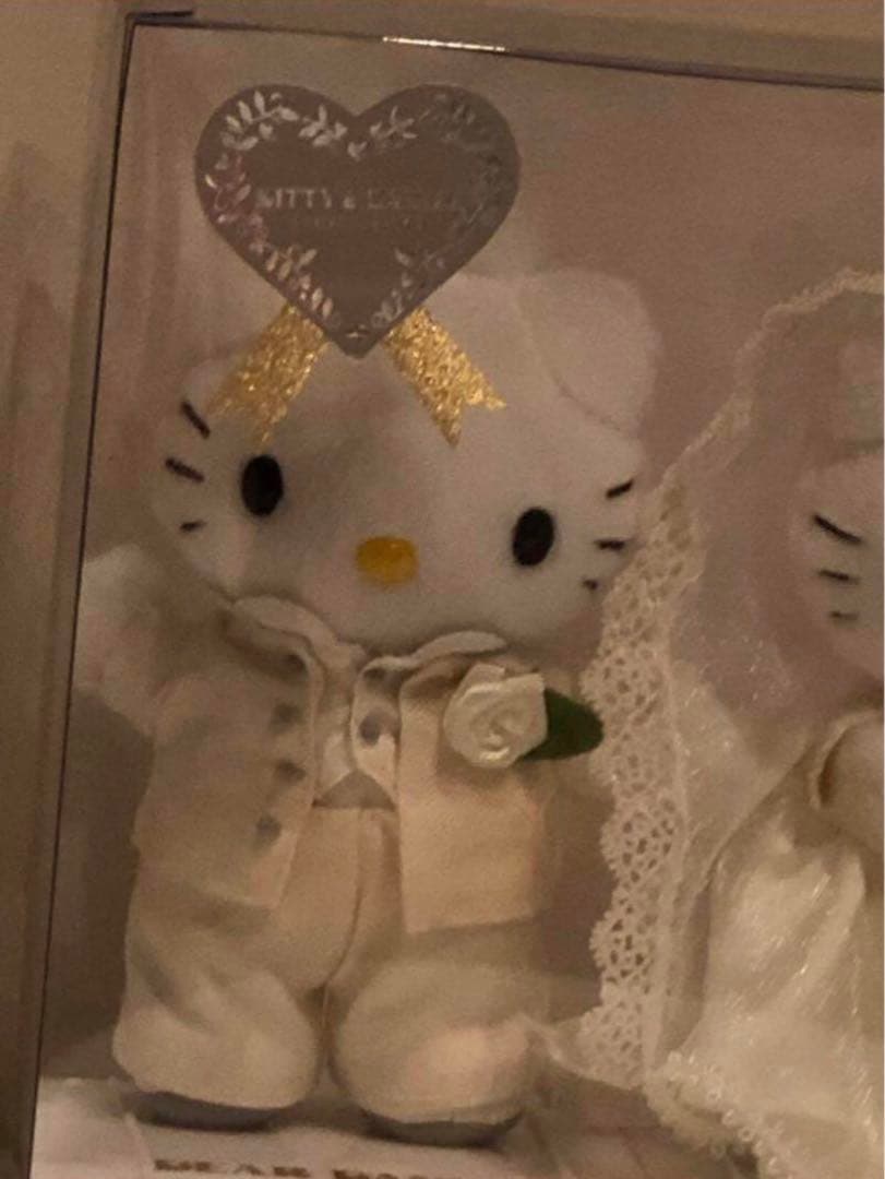 ハローキティ ダニエル ウエディング ドール ぬいぐるみ 激レア 1999