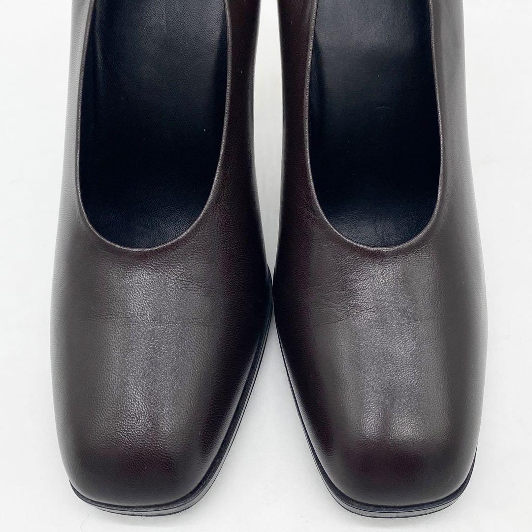 A18205 極美品 THE ROW JADE PUMP ヒールパンプス 茶36 - メルカリ
