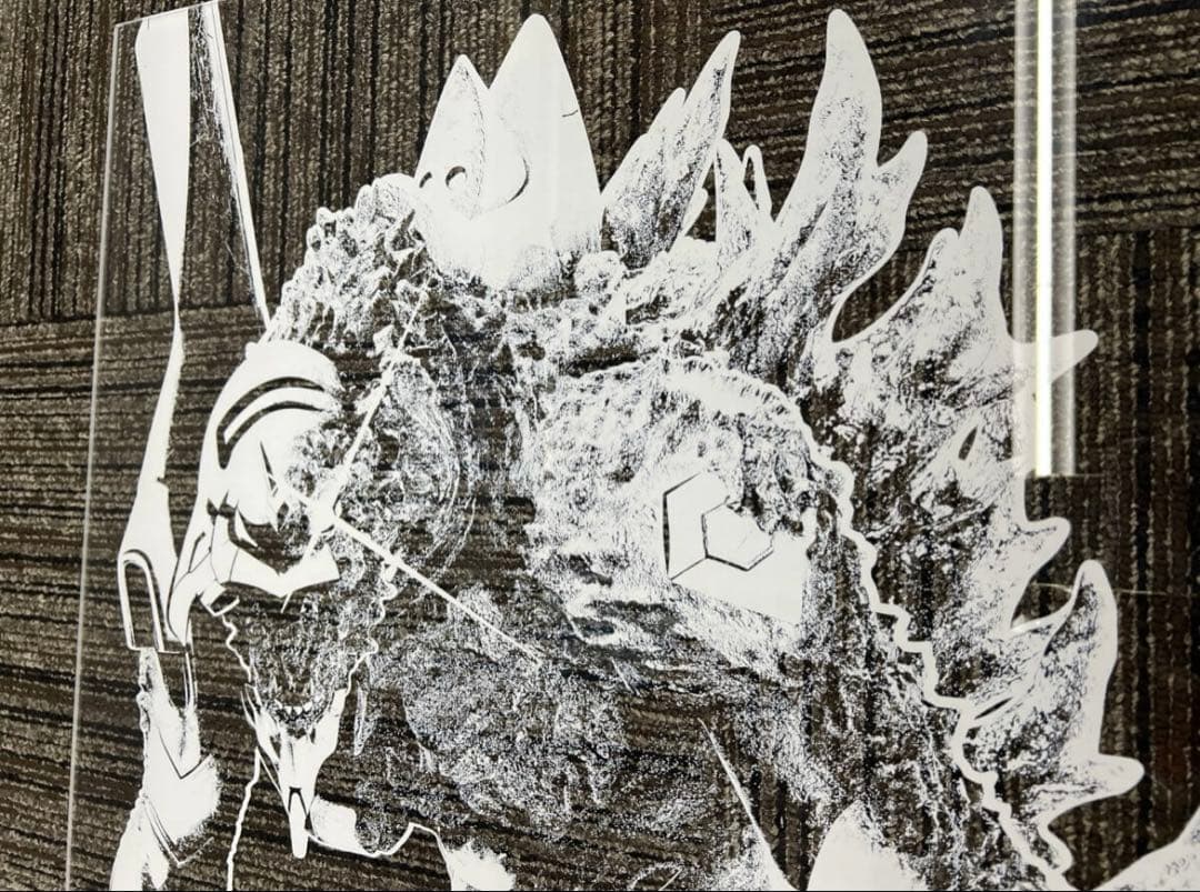 GODZILLAVS エヴァンゲリオン セカンドインパクトG 大型アクリルPOP