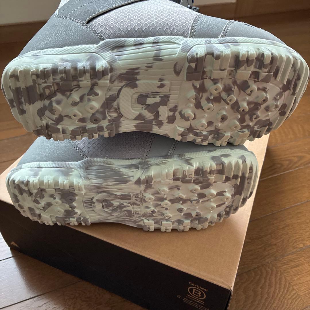 burton ZIPLINE 子ども用 スノーボードブーツ グレー